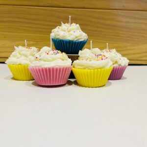 Cup cake candles